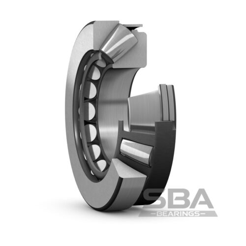 SBA 29230 E Упорный сферический роликоподшипник со штампованным стальным сепаратором